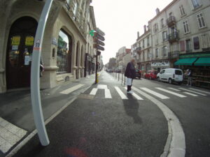 La phase 1 de la piste cyclable bidirectionnelle de la rue Jeanne d'Arc