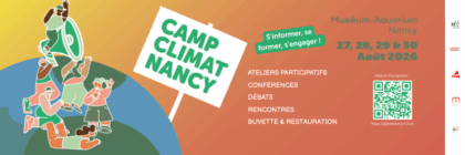 Bannière du Camp Climat Nancy 2026